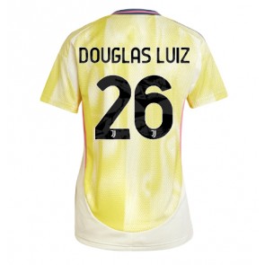 Juventus Douglas Luiz #26 Bortatröja Kvinnor 2024-25 Kortärmad